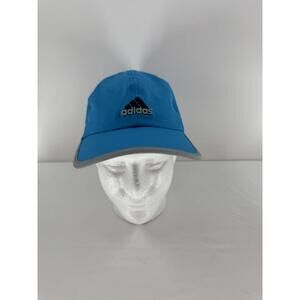 Adidas Aeroready Blue Adjustable Baseball‎ Cap with Logo One Size